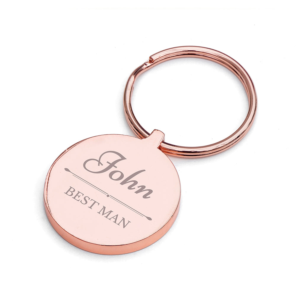 Personalised Wedding Party Keyring - Image 3